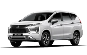 Mitsubishi Xpander 2021, luxurious and comfortable 7 seater vehicle. Fill USB ports, Android head unit, reclining seat, and AC.