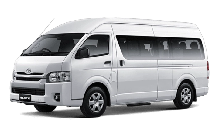Sewa HiAce dan travel pariwisata di Bandung