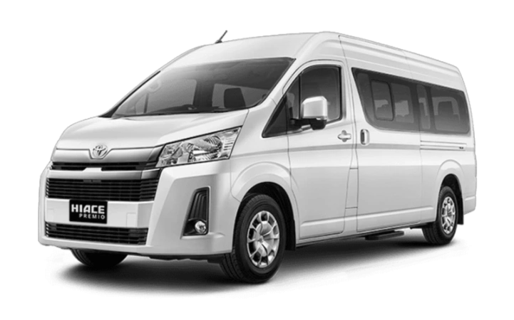 Sewa HiAce dan travel pariwisata di Bandung