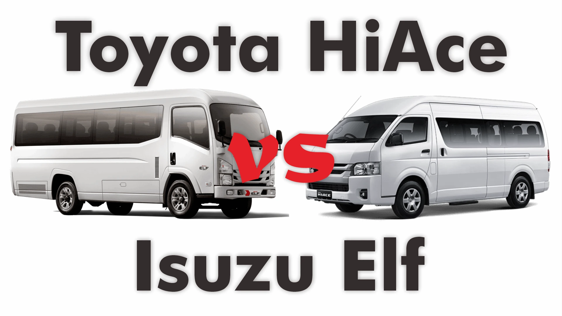 Mobil untuk liburan hiace vs elf