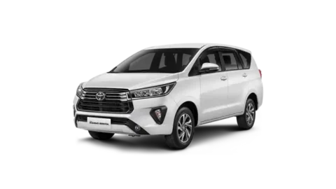 Car rental and travel agency provides Toyota Innova Reborn
