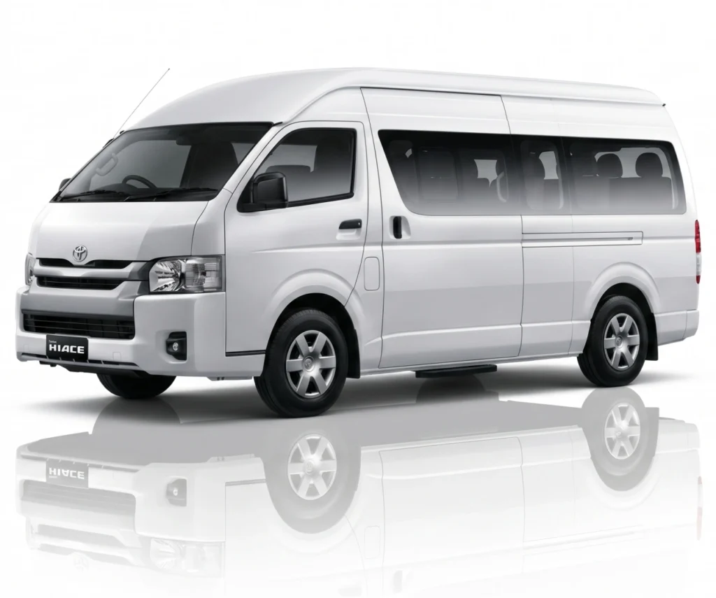 sewa hiace commuter murah